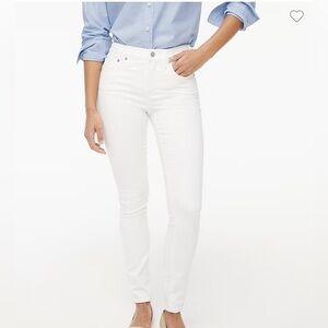 J.crew toothpick jean in white wash Size 30.